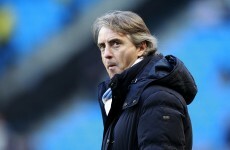 Mancini says City must not lose derby