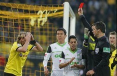 VIDEO: German referee says sorry after red card and penalty costs Dortmund
