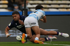 Sione Tuipulotu guides Scotland past Argentina with record score