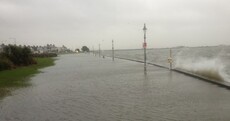 Here's why a flood warning was issued for the south and east coasts...