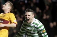 Gary Hooper scores late winner for Celtic