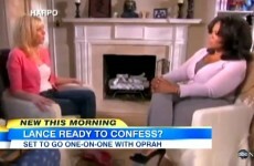 'No question off-limits' when Oprah, Armstrong meet