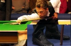Appalling shoe choice almost costs Trump at the London Masters