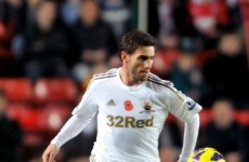 Swansea City full-back feeds the homeless during winter weather