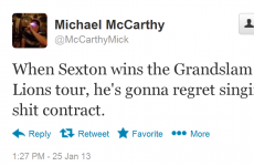 Here's how Twitter reacted to Jonny Sexton leaving Leinster