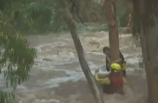 VIDEO: Dramatic footage of swift water rescue in Queensland