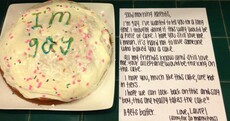 Girl, 15, tells her parents she's gay by baking a cake