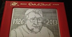 Fans remember Etch A Sketch inventor André Cassagnes...with Etch A Sketches