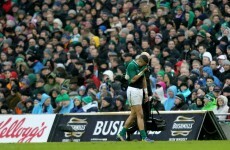 Ireland's Zebo out for 10 weeks after suffering foot injury