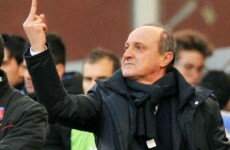 You can't do that, dude: Sampdoria boss sorry over rude hand gesture