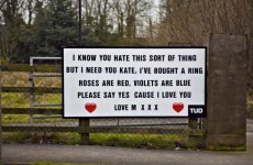 PIC: Is public declaration of your love becoming a thing?