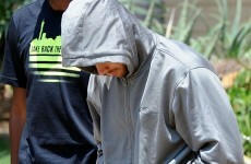 Oscar Pistorius arrives in court to face girlfriend murder charges