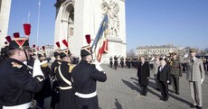 In pictures: Michael D Higgins meets President Hollande in Paris