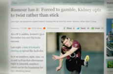 VIDEO: Here's a promo clip for Ireland v Scotland to get you in the mood for today's game