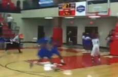 VIDEO: High-school basketball player costs his team the game with buzzer-beater at wrong end