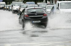 Road users warned of risk of flooding