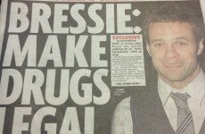 Bressie clarifies 'legalisation of cannabis' comments