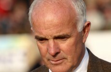 Ted Walsh sees Battlefront die in first race over National fences at Aintree