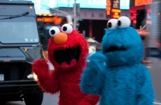Cookie Monster accused of shoving toddler in New York