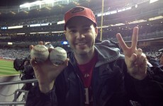 Fan catches 2 home run balls at 1 game, says he's written book on how to do it