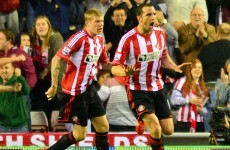 John O'Shea the hero for 10-man Sunderland as they claim crucial draw