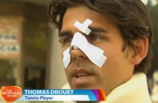Tomic takes place among the tennis bad dads‎