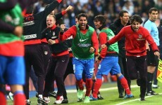 Mourinho and Ronaldo sent off, Atletico Madrid party like it's 1999