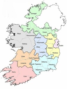 Which county has the lowest disposable income per person?