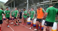 Hot and heavy: Lions get back to business with training in humid Hong Kong
