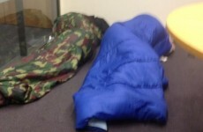Protest by homeless women resumes at Bray Town Council offices