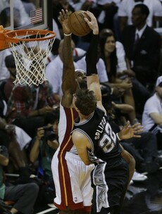 Start your week by watching this incredible block from LeBron James last night