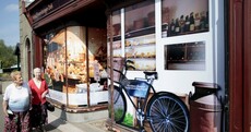 Locals annoyed that derelict shop facelift for G8 hides their economic woes