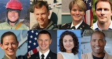 These people are NASA's eight new astronauts