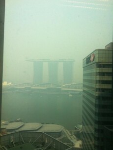 Not much of a view: Singapore's haze hits crisis levels