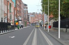 This is what Marlborough St will look like with a Luas line