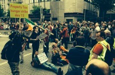 Video: Protesters stop Labour float during Dublin Pride parade