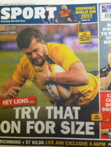 Here's how the international media reacted to the Lions' loss yesterday