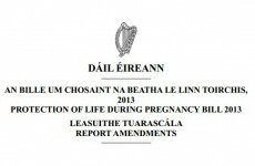 165 amendments to abortion bill tabled