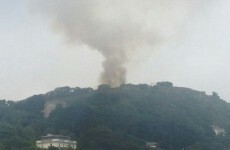 Dramatic-looking fire at Killiney Hill not thought to be serious