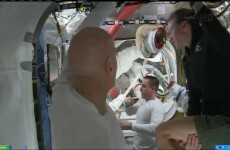 NASA aborts spacewalk after helmet leak