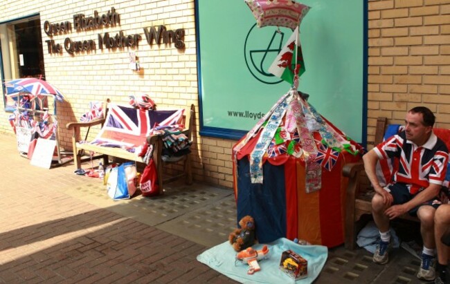 Preparations for the birth of Prince George of Cambridge