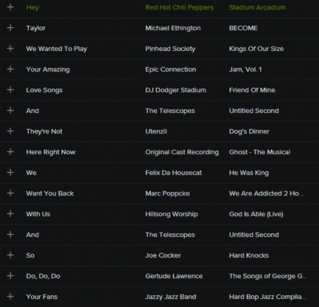 playlist