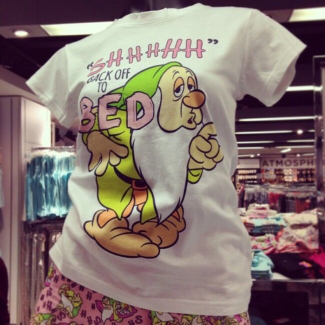Shhh it's Sunday, there's no need to get up! #Disney PJ set &pound;8/&euro;10 #Primark #weekend #womenswear