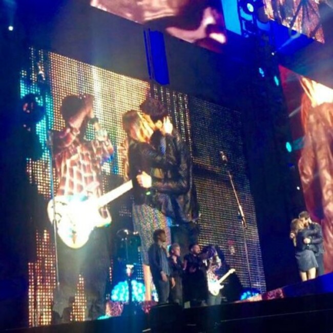 She said YES!! See the pics from the #Kodaline proposal at #EdSheeran now on www.goss.ie