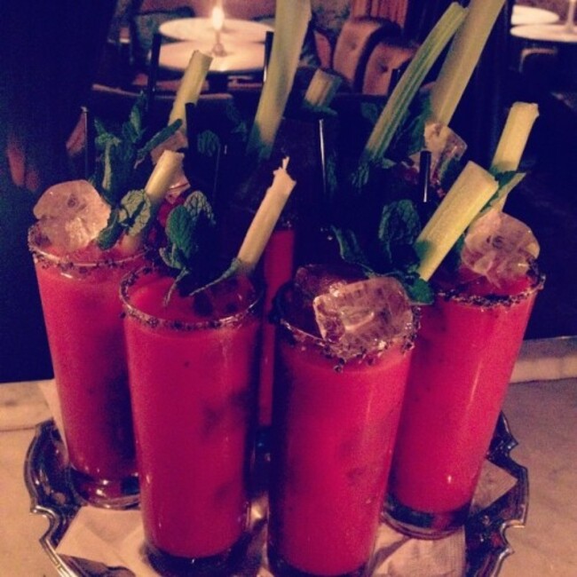 Happy Saturday! #brunch #bloodymary #cure