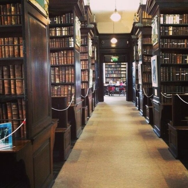 Det &auml;ldsta biblioteket i Irland