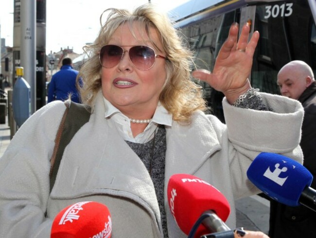 File Photo ADELE CONDRON KING, alias Twink, has been given a last chance by a judge to save her home from repossession by a bank. Judge Jacquelinne Linnane today adjourned possession proceedings by Start Mortgages against Twink and her estranged husband,