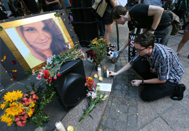 Mourners remember Heather Heyer, who &lsquo;loved people&rsquo; and fought injustice