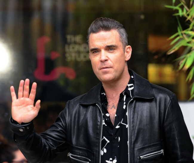 Robbie Williams fears