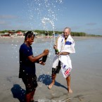 Ed Stafford and Gadiel 